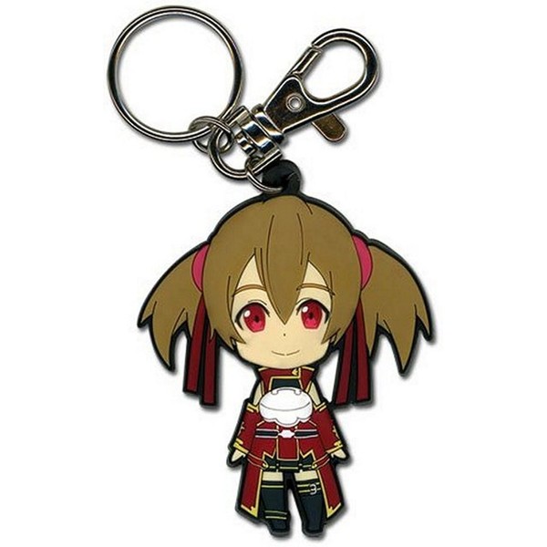 GE Sword Art Online Sillica Pvc Keychain Aprox 2.5"