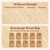 Sourdough Starter Kit, 9" Round and 10" Oval Banneton Bread