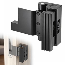 Portable Door Lock, Door Reinforcement Lock, Portable Door Lock for Travel - No Drilling, Interior Doors for Apartments, Hotels, bedrooms