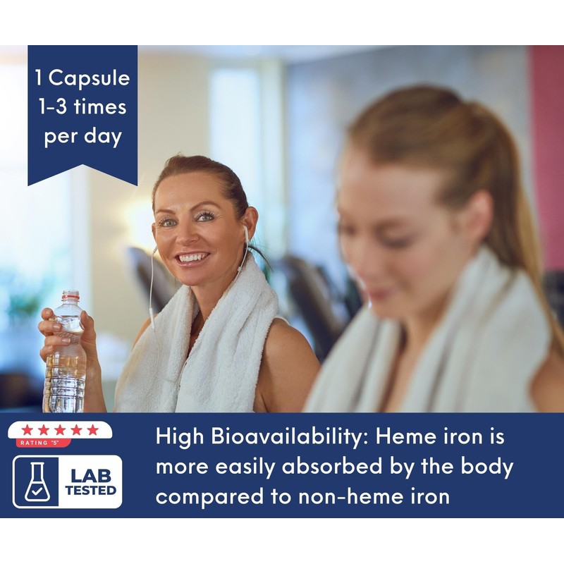 PURE NORTH NATURALS Pure North Naturals - Heme Iron 60