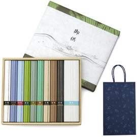 No matter what time you send it, you will not be rude for sending it as a gift special incense stick, First Bon Festival, Condolences (Handing Bag Included, Handing Set), 6 Types of Elegant Sandalwood