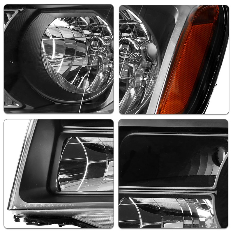 SOCKIR Headlight Assembly Pair Fit 2012 2013 2014 2015 Honda