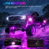 LED Rock Lights for Trucks 8 Pods,RGB Rocklights with App