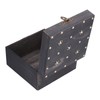 Treasure Props Storage Box with Password Lock Retro Wooden Storage