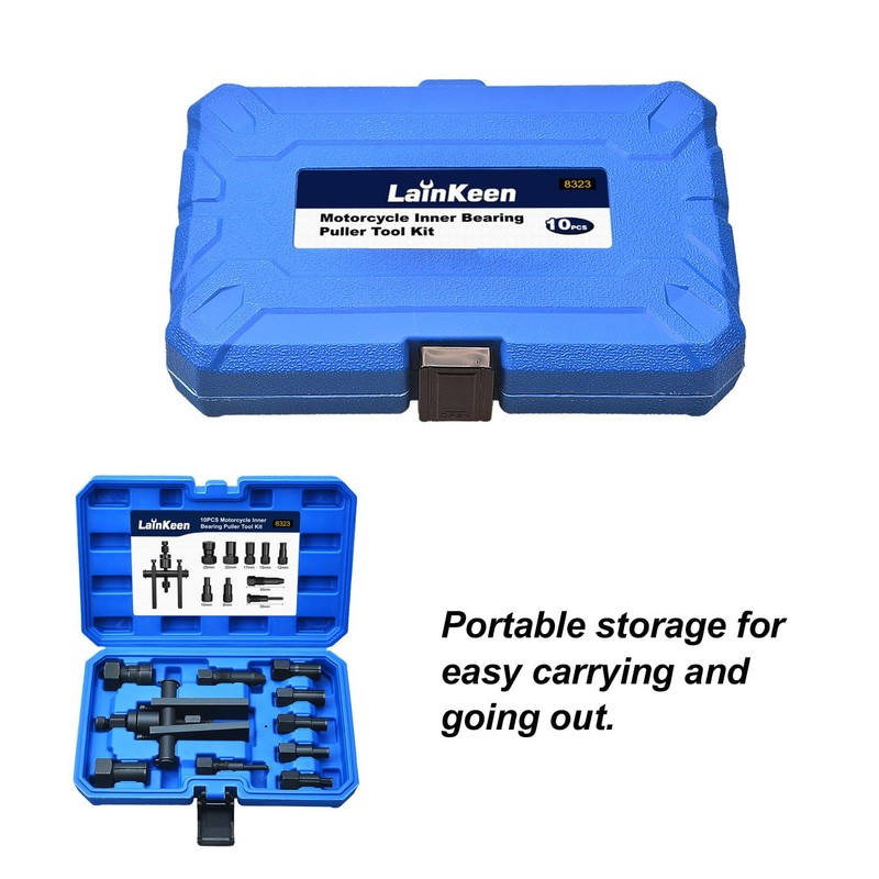 LainKeen 10 Piece Motorcycle Blind Internal Inner Insert Inside Bearing