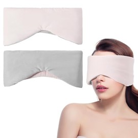 Antifaz para Dormir, Disponible a Doble Cara, Suave y Cómoda, Rosa                                                                                    