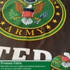 Army Veteran Emblem Flags 3x5 Outdoor Double Sided- US Armed
