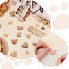 arricraft 120 Pcs Animal Wooden Sewing Buttons, 6 Styles, 2-Hole
