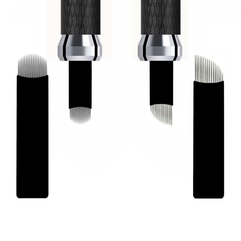 Microblading Pens 5 Piece Light Manual Tattoo Eyebrow Pens For
