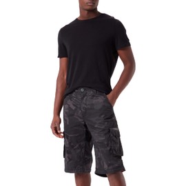 ALPHA INDUSTRIES Men's Cargos Jet Short Camo Shorts for Men