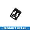 A ABSOPRO Car Dashboard Console Panel Clips 14 x 14.5