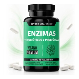 Enzimas Digestivas Probióticos Prebióticos Lactobacillus Acidophilus Lactasa Lipasa Otros Digestive Enzymes Fibra Probioticos Hombre Mujer 180