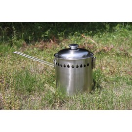 SilverFire Scout Mini Dragon Stainless Steel Pot For Wood Burning Camping Survival Stove