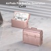 AirPods Pro 2 Case Cover, KOREDA Funny Suitcase Design Case