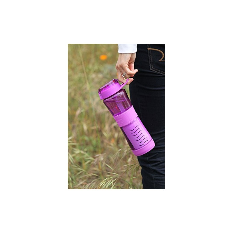Sagan The Journey™ Water Bottle with Filter - Removes Bacteria,