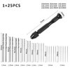 Pin Vise Hand Drill Set for Wax Candles – Manual
