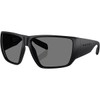 Native Eyewear Men's XD9047 Sightcaster II Rectangular Sunglasses, Matte Black/Grey