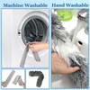 Microfiber Duster with Extension Pole 27-80 Inch, 4PCS Bendable Washable