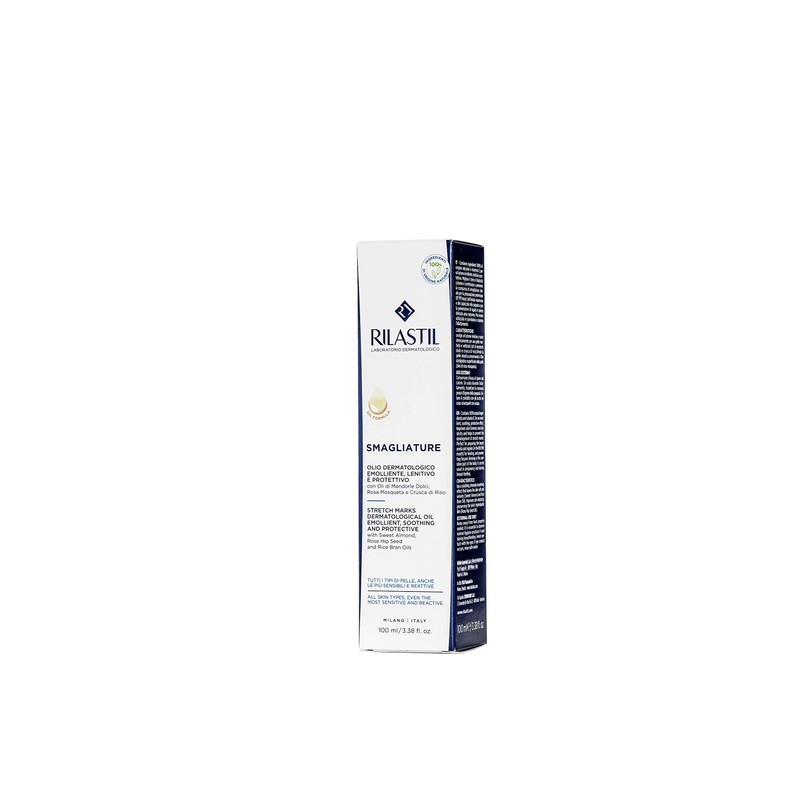 Rilastil Stretch Mark Oil, Softening, Soothing and Protective with Sweet