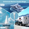 RiaYer Heavy Duty 316 Stainless Steel T Hinges, Marine Grade,
