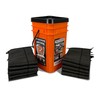 Quick Dam Grab & Go Flood Kit includes 10- 5-ft