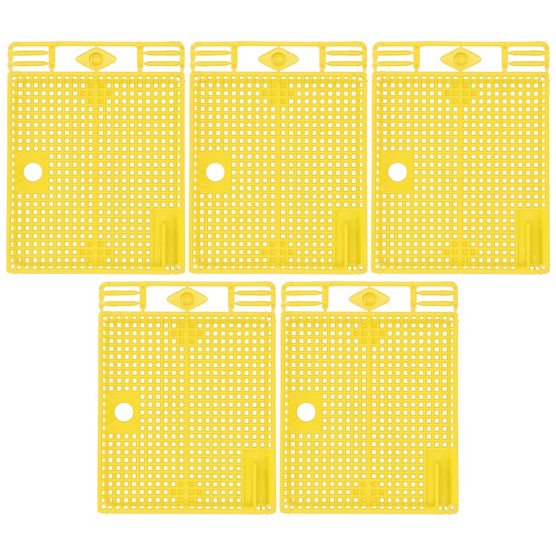 5Pcs Reusable Queen Bee Isolator Portable Queen Introducing Cage Beekeeping