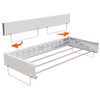 SKIKEN Wall Mounted Hidden Clothes Drying Rack - Pull-Out Laundry