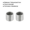 sourcing map Thread Reducing Nuts Insert M12 x 1mm Male