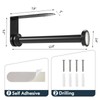 theaoo Under Cabinet Paper Towel Holder for Kitchen, Easy One-Handed