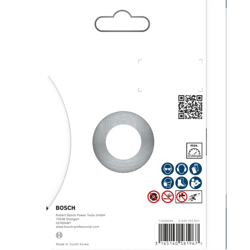 Bosch 2608602690 Diamond Cutting disc Best for Marble, Silver/Grey