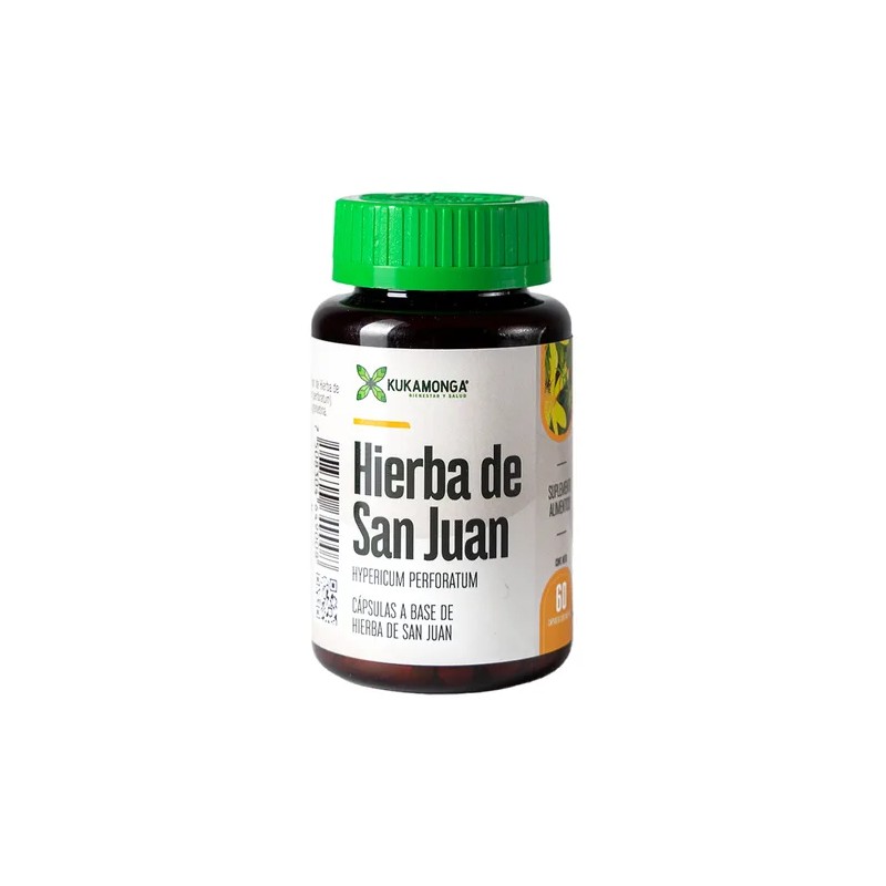 Kit 2 Frascos De Hierba De San Juan 60 Cpsulas