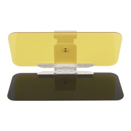 Car Sun Visor, 2 in 1 Day and Night Anti-Glare Car Visor Extender Adjustable Anti UV Sun Visor Extension for Polarized Glare Protection HD Cars Sun Shade Accessories for Safety Driving