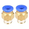 PC6-01 Push to Connect Fittings, 6mm Tube OD x 1/8”