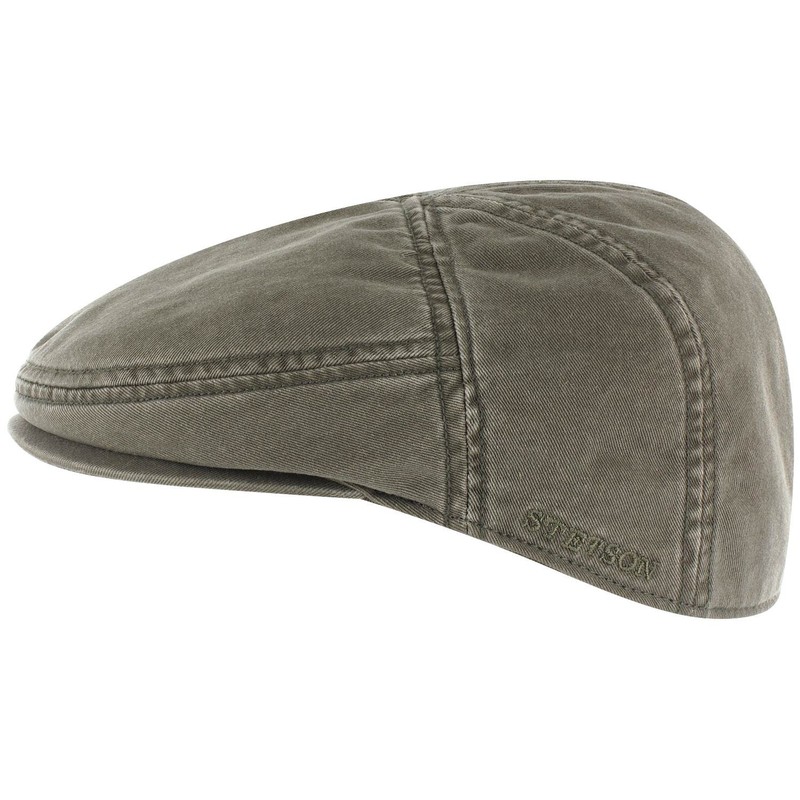 Stetson Paradise Men's Cotton Flat Cap Peaked Cap with UV