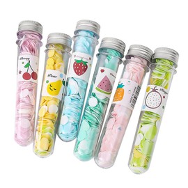 BESPORTBLE Mini Soap Paper 6 Pack Travel Soap Sheets Flakes Random Patterns Perfect for Travel Camping BBQ