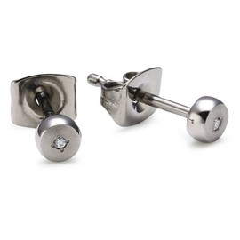 Boccia Women's Stud Earring Titanium 0.01 053701