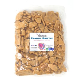 Home Style Peanut Brittle Candy, Yankee Traders Brand ~ 2 Lbs.