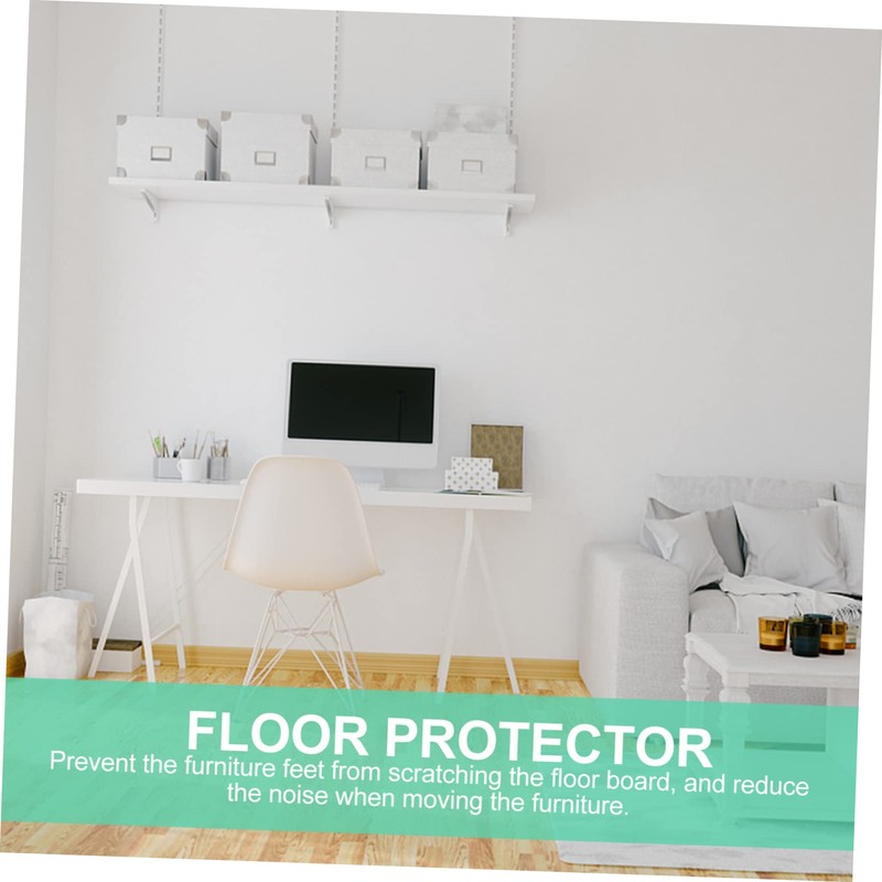 TEHAUX 2sets Shelf Support for Desk Edge Box Heavy Duty