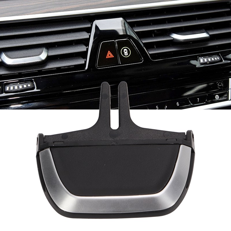 Rear Row AC Air Vent Tab Clip ABS Black Replacement