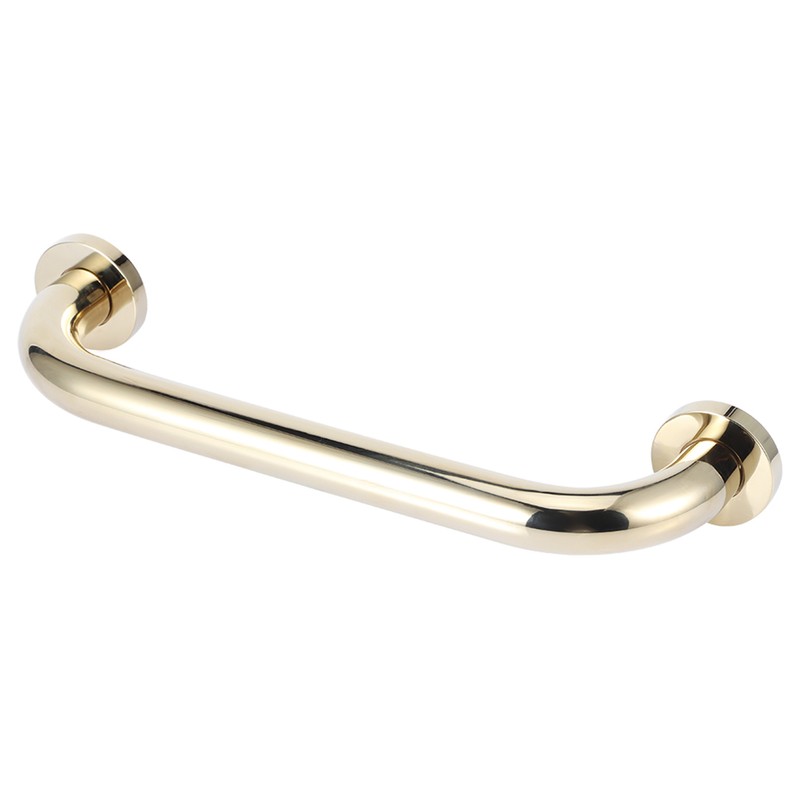 Bathroom Accessory Gold Copper Bathtub Hand Bar Anti-Skid Handle for