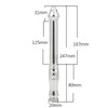 XSEXO Shower Enema Hose and Nozzle System W/ 5ft Handheld