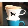 Black Lab Coffee Pour Over Single Cup Ceramic Brewer with
