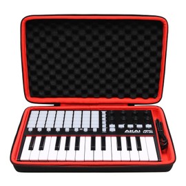 LTGEM EVA Hard Case for AKAI Professional APC Key 25 MK2 USB MIDI Keyboard Controller - Travel Protective Carrying Storage Bag