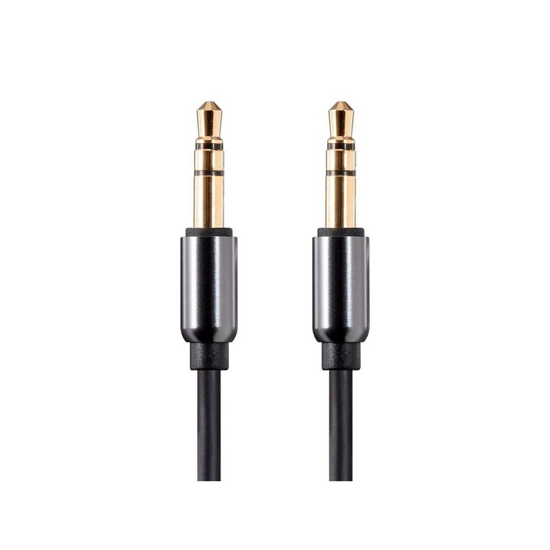 Monoprice Auxiliary Audio Cable - 3.5mm TRS, Gold Plated, 1