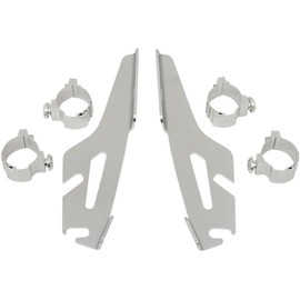Memphis Shades Trigger-Lock Mounting Kit (Polished/Sportshields) Compatible with 14-15 Yamaha Bolt