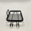 SPELSHINE Stainless Steel Mate Black Soap Dish for Shower, Suction