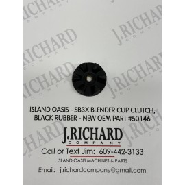 ISLAND OASIS - SB3X BLENDER CUP PITCHER CLUTCH,  RUBBER - NEW OEM PART #50146