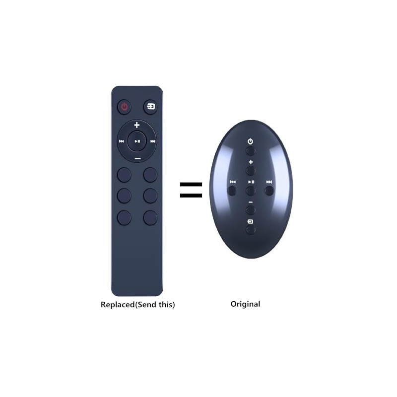 PZL Replacement Remote Control for Bowers & Wilkins B&W ZZ25339