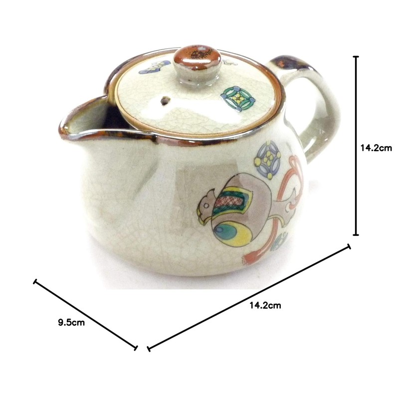 九谷焼 [Versatile 急須] Large 宝尽kusi Back [Picture]