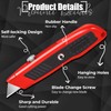 Jetmore 2 Pack Retractable Utility Knife with 10 Extra SK5